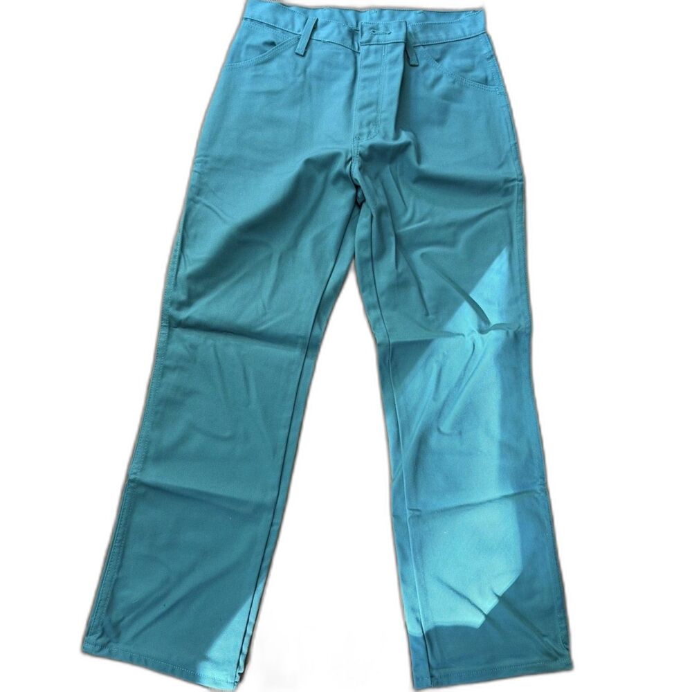 Bulwark FR Work Pants Men’s 32x30 Green CAT 2 Flame Resistant RG03230 NEW